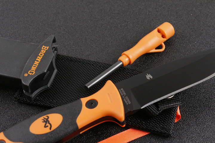 browning 525 survival straight tactical army knife with knife